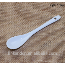 SP1524 Haonai Factory Wholesale ceramic coffee tea spoon